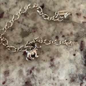 James Avery bracelet with charm